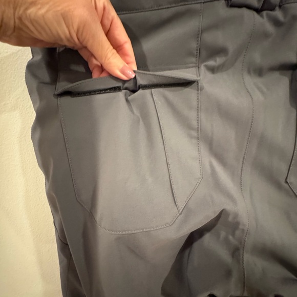 Spyder Ski Snow Pants Waterproof Insulated Gray Loose Fit Size Large - Picture 8 of 15